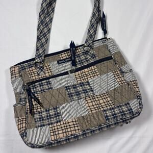 Bella Taylor Quilted Purse Bag with Zippered Closure